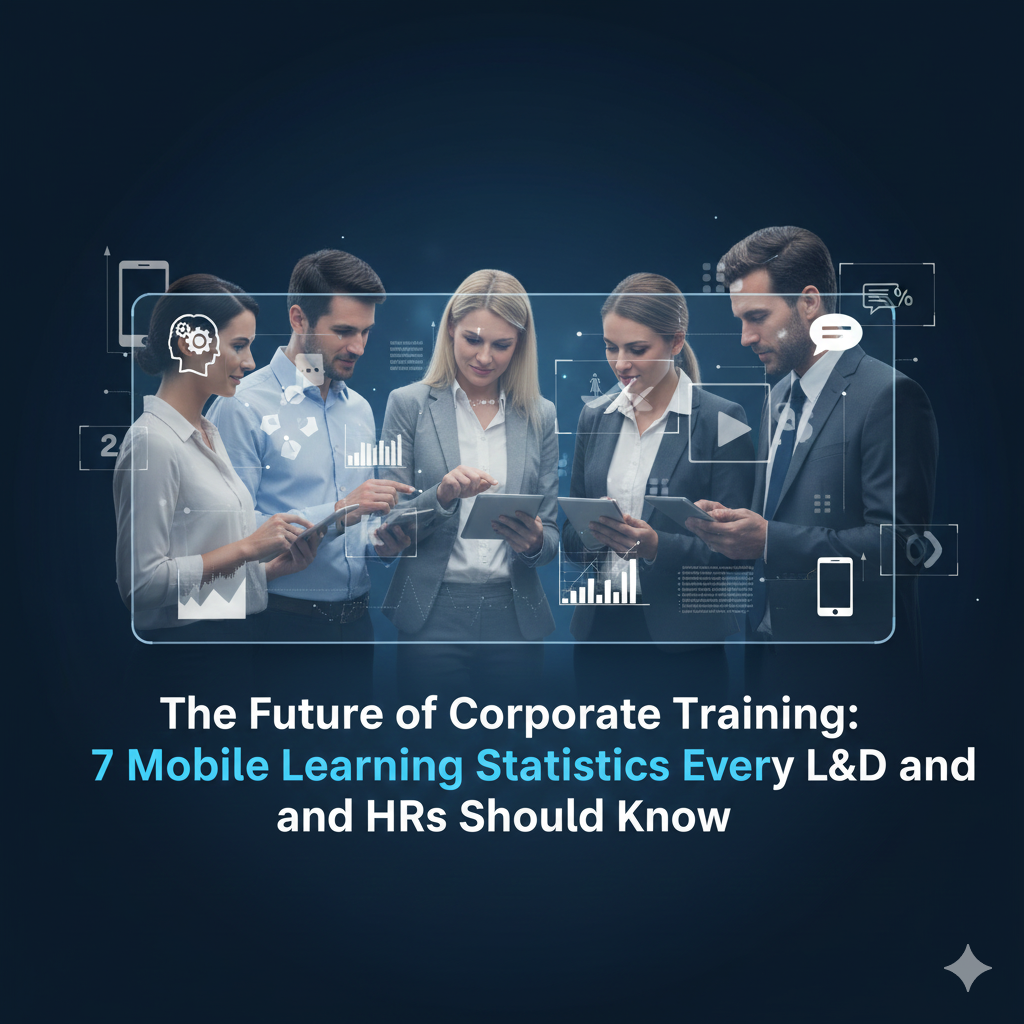 The Future of Corporate Training: 7 Mobile Learning Statistics Every L& D and HRs Should Know