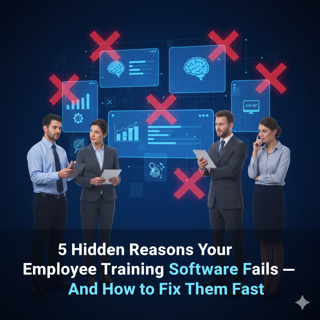 5 Hidden Reasons Your Employee Training Software Fails — And How to Fix Them Fast