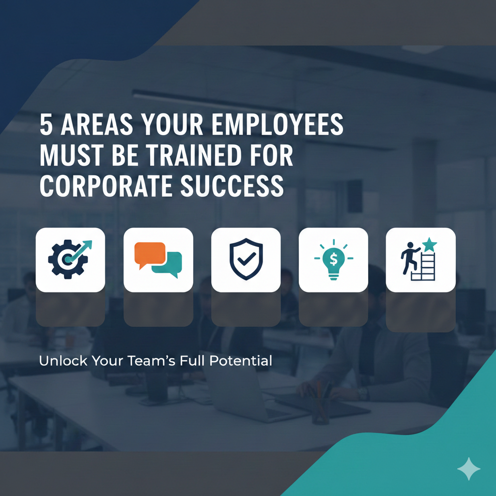 5 Areas Employees Must Be Trained for Corporate Success