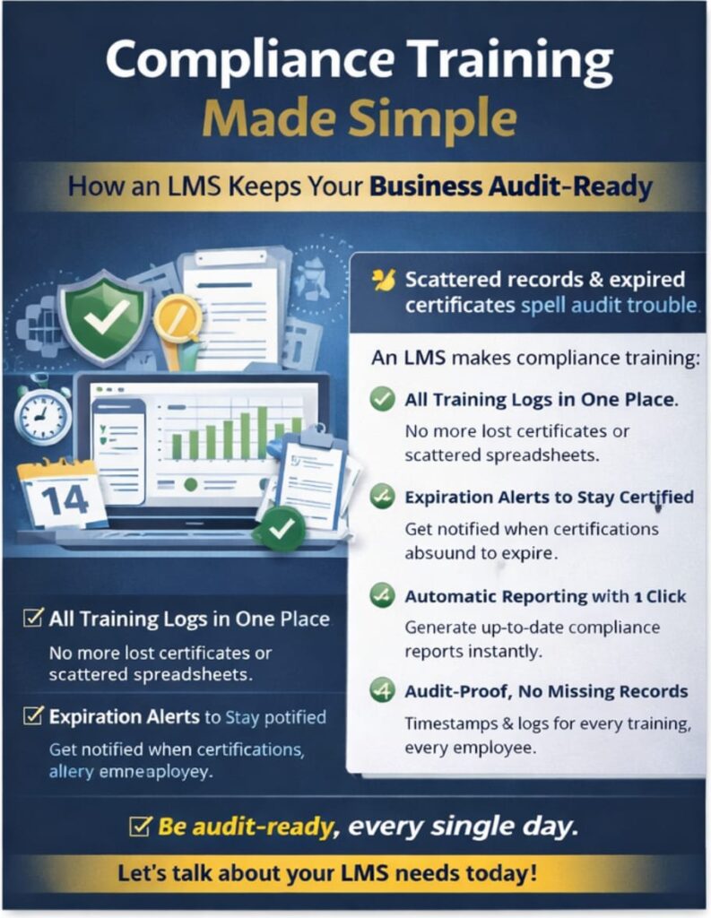 Compliance Training Made Simple: How an LMS Keeps Your Business Audit-Ready