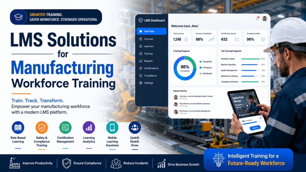 LMS Solutions for Manufacturing Workforce Training